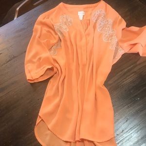 Flowy Chico’s Tunic Top